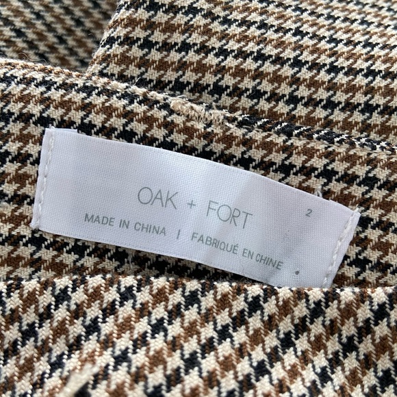 Oak and Fort Plaid Dress Pants (2) - Picture 4 of 5